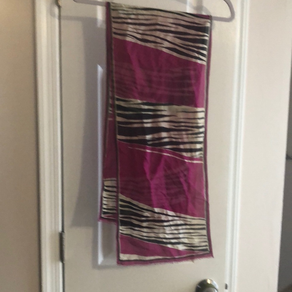 Vintage Oscar De La Renta sheer scarf